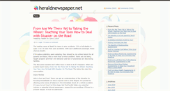 Desktop Screenshot of heraldnewspaper.net